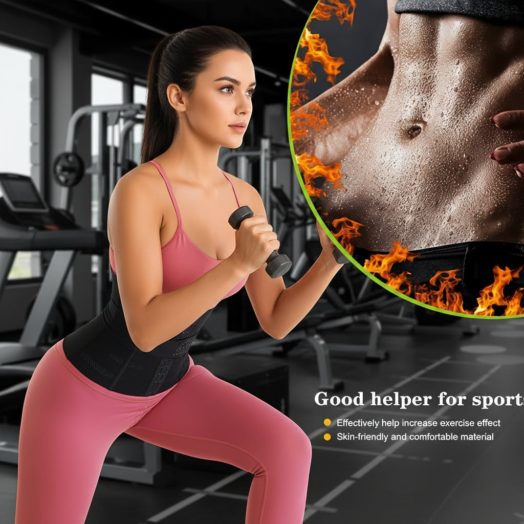 Waist Trainer for Women Underbust Waist Cincher Corset Tummy Control Sport Girdle Hourglass Body Shaper